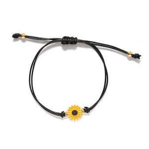 Sunflower Friends/Sisters Card Bracelets