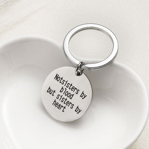 Key Chain - Not by blood but sisters