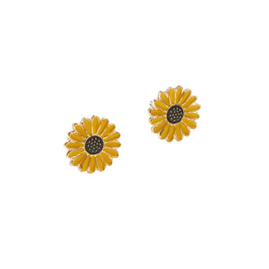 Sunflower Couple/Friends/Sisters Card Earrings