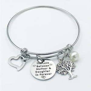 The love between mother daughter Bracelet