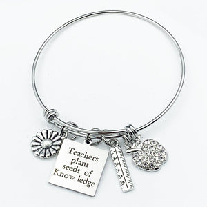 Teachers plant seeds of Know ledge Bracelet