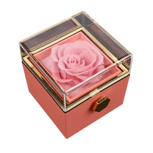 Personalized Engraved Necklace & Eternal Rose Box