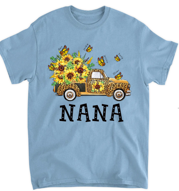 Personalized T-Shirt - Gift For Grandma - Nana's Sweethearts