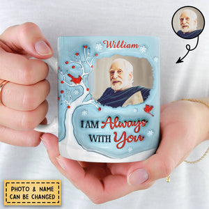 I'm Always With You - Memorial Personalized Mug - Sympathy Gift For Family Members