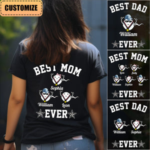 Personalized Best Mom/Dad Ever Kid T-shirt