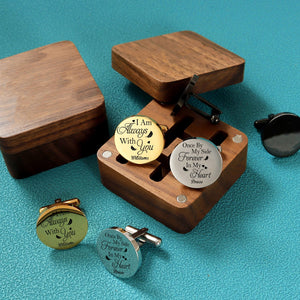 personalized Memorial cufflinks-Remembrance Gift