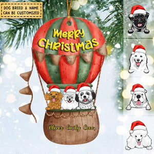 Personalized Acrylic Ornament Gift For Christmas, Gift For Pet Lover