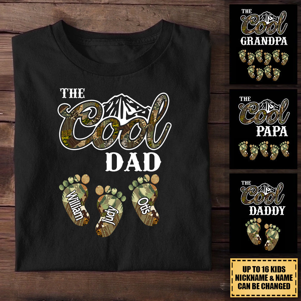 Personalized Gift for The Cool Dad T-Shirt