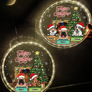 Personalized Led Acrylic Ornament Christmas Gift For Pet Lovers