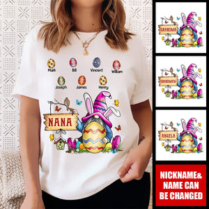 Personalized Nana Easter Pure cotton T-shirt