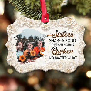 Sister Angel A Bond That Can Never Be Broken Personalized Ornament