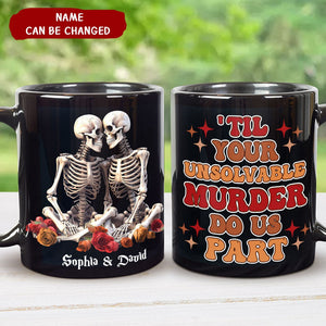 Couple Gift Personalized Mug Skull Couple Mug