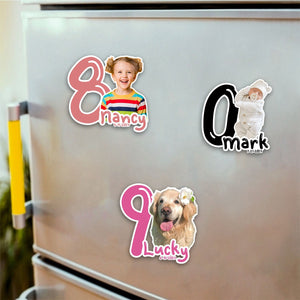 Personalized Baby Kid Birthday Party Favors Magnet