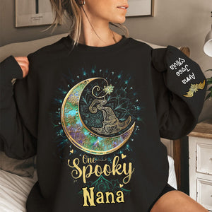 One Spooky Nana - Personalized Halloween Grandma Sweatshirt