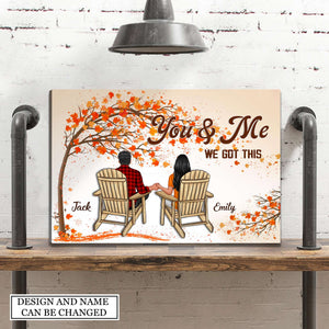 Gift For Couple You And Me We Got This Canvas Print