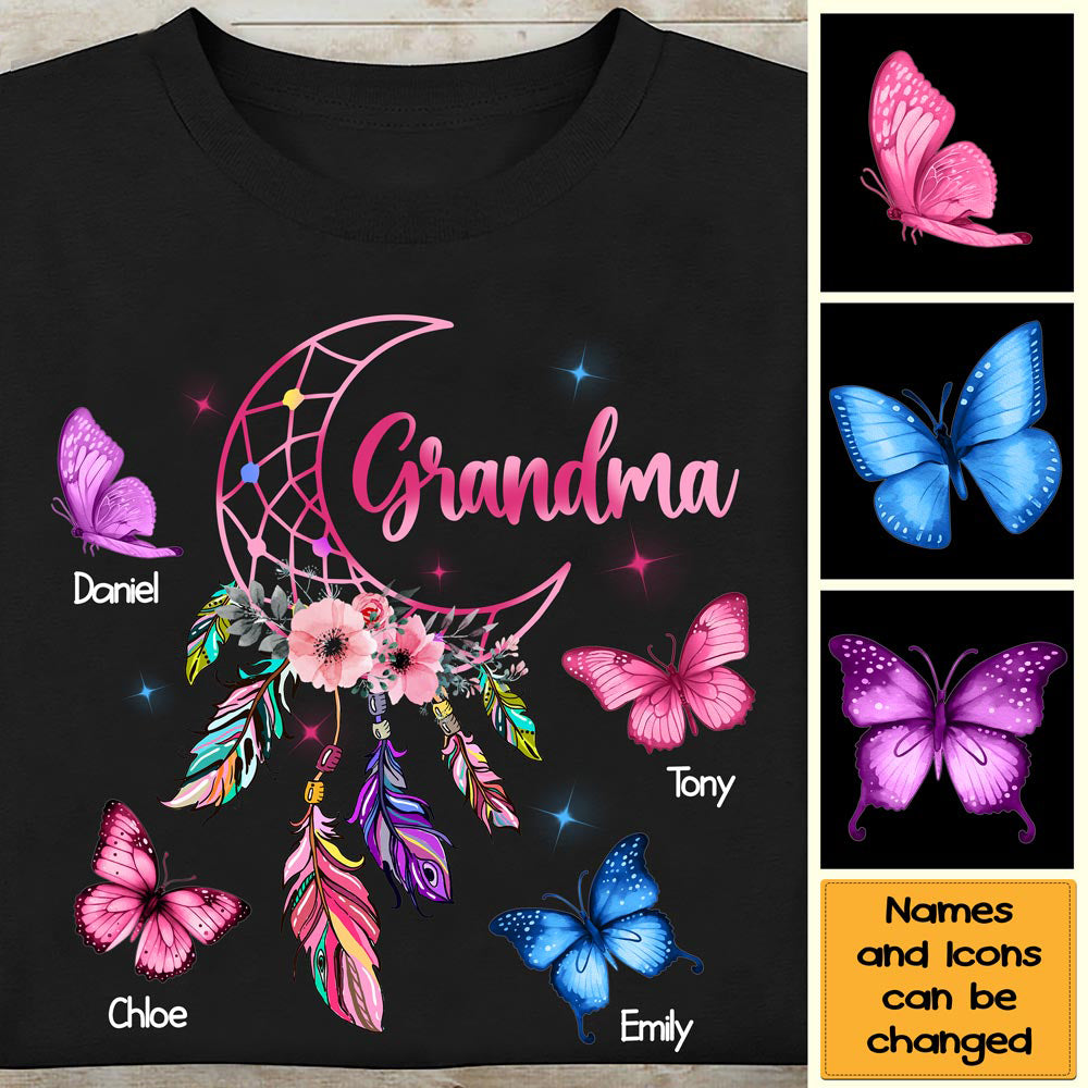 Personalized Gift for Grandma Dreamcatcher T-Shirt