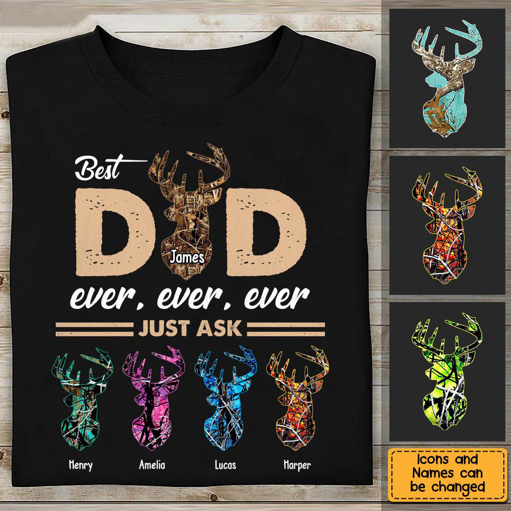 Personalized Gift For Hunting Dad T-Shirt