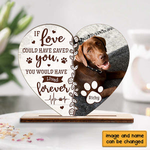 Personalized Gift For Pet Memorial Wood Plaque