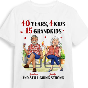 Personalized Gift For Senior Couple Proud Annoying Each Other T-Shirt