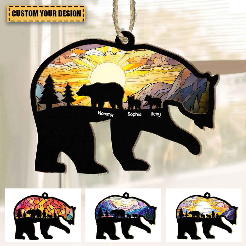 Mama Bear - Personalized Acrylic Ornament