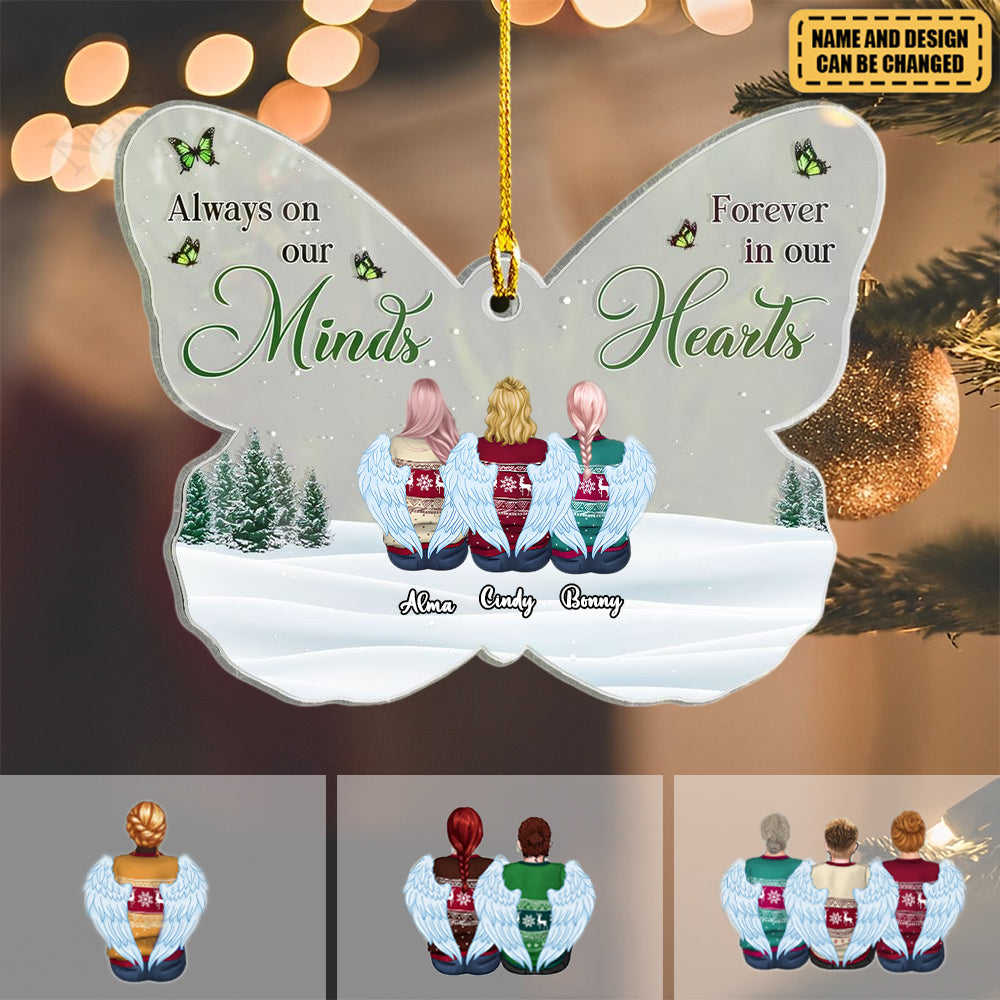 Always On My Mind - Personalized Custom Acrylic Ornament