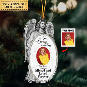 Personalized Jesus Christ Memorial Acrylic Ornament