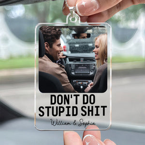 Personalized Drive Safe Car Ornament