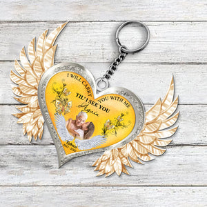 Till I See You Again Memory Personalized Keychain