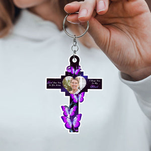 In My Heart - Personalized Acrylic Keychain