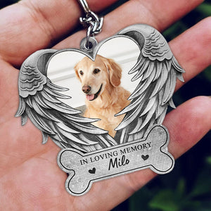 You Are Always In My Heart Personalized Dog Keychain