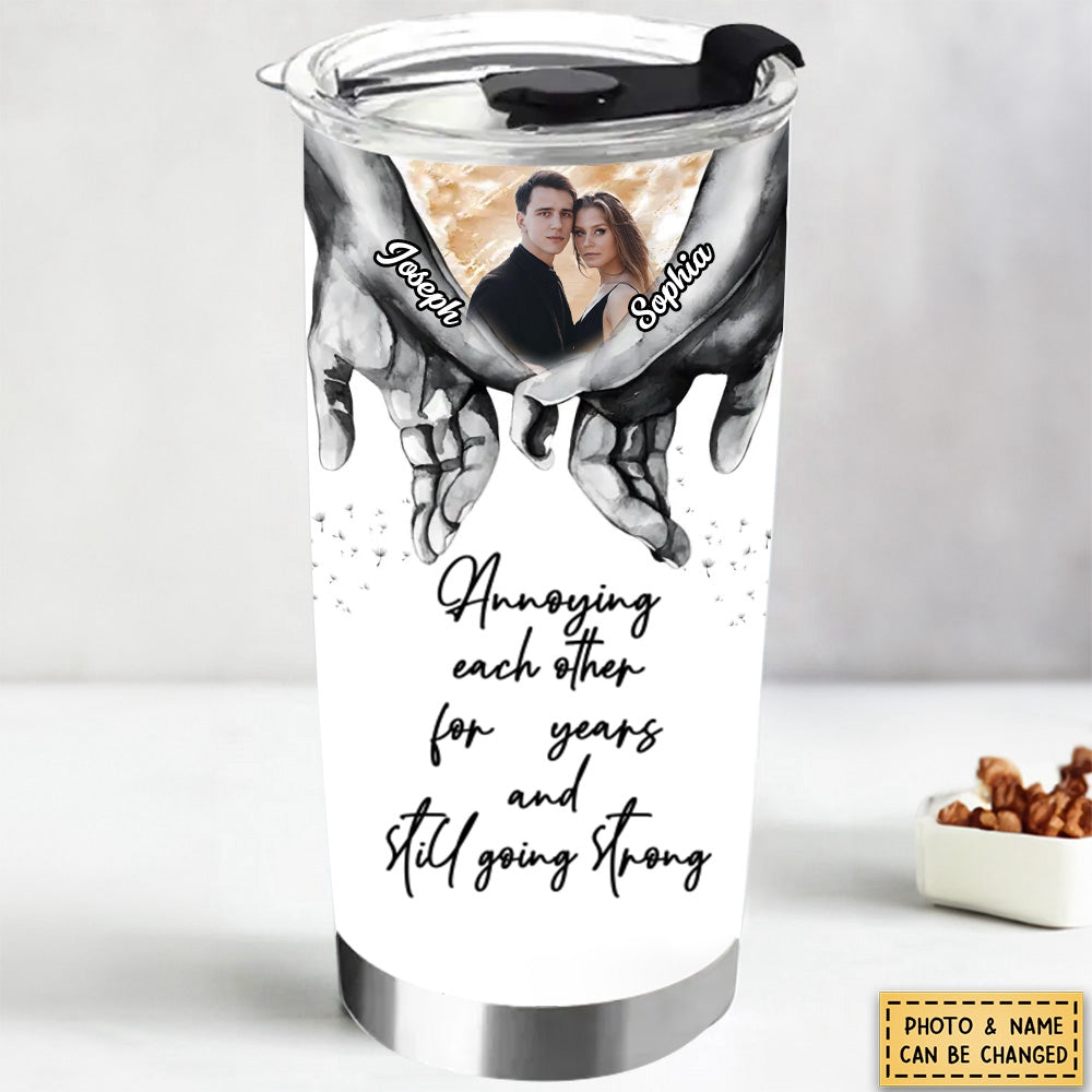 Personalized Couple Photo Tumbler - Gift For Couple