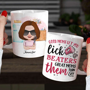 Good Moms Let You Lick Beaters, Personalized Mug, Gift For Mother's Day