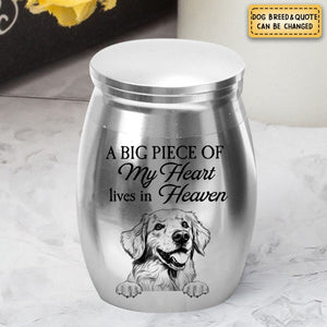 Personalized Memorial Upload Photo Small Urn For Pet lover