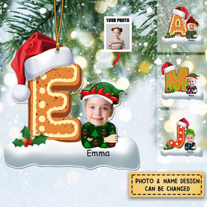 Kid Christmas Personalized Acrylic Ornament  Gift For Family