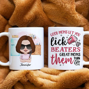 Good Moms Let You Lick Beaters, Personalized Mug, Gift For Mother's Day