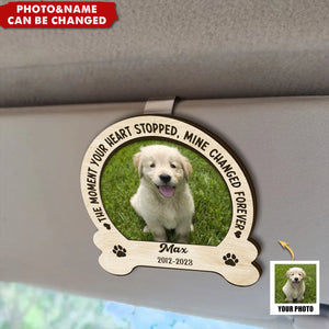 Custom Photo Memorial You Would Have Lived Forever - Personalized Shaped Car Visor Clip