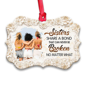 Sister Angel A Bond That Can Never Be Broken Personalized Ornament