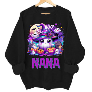 Grandma Ghost Boo! Personalized Halloween Sweatshirt