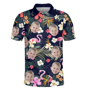 Custom Photo Dad, You’ve Always Been The Coolest - Family Personalized All Over Print Polo Shirt