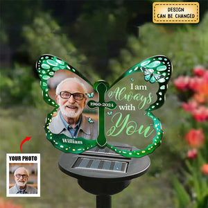 Custom Photo Your Wings Were Ready - Personalized Custom Solar Light