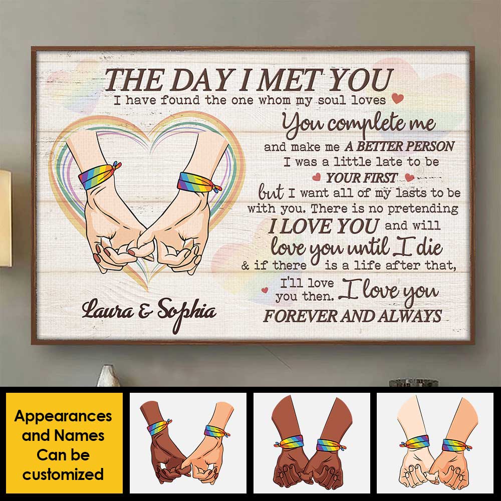 You're The One Whom My Soul Loves Gift For Couples Personalized Poster