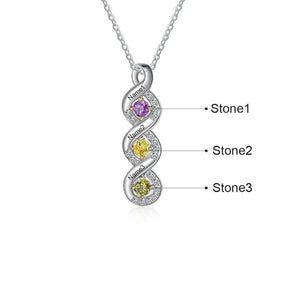 Birthstone Necklace for Mom, Personalized Jewelry, Gifts for Her