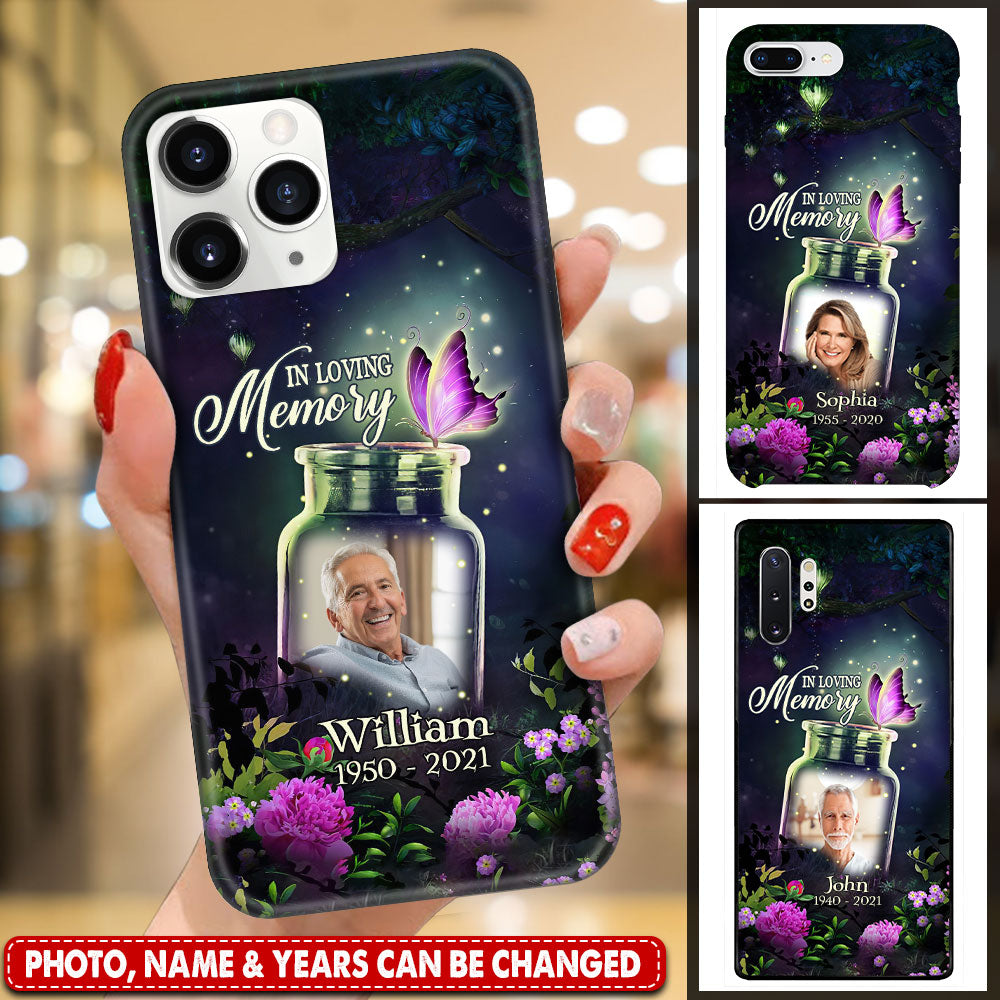 In Loving Memory Upload Photo Custom Memorial Phone Case