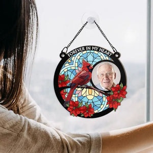 I'm Always With You Memorial - Personalized Window Hanging Suncatcher Ornament