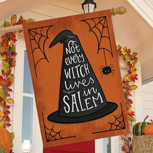 Halloween Garden Flag Not Every Witch Lives in Salem