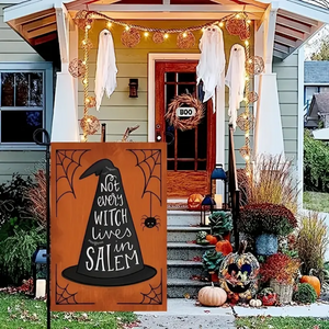 Halloween Garden Flag Not Every Witch Lives in Salem