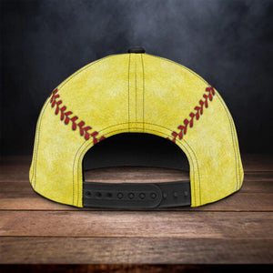 Personalized Custom Crack Softball Classic Cap