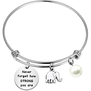 Don't forget adjustable Elephant Bracelet