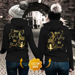 Personalized Not Sisters By Blood But Sisters By Heart Bestie Hoodie