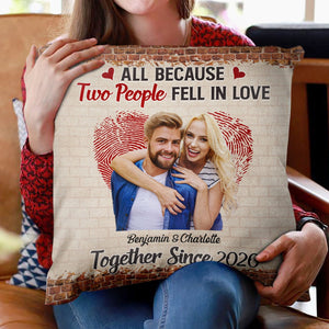 Annoying Each Other And Still Going Strong Personalized Couple Pillow